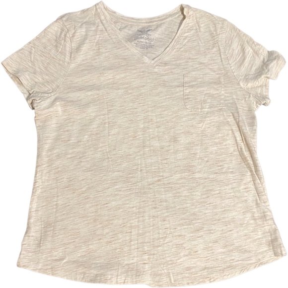 Faded Glory Women's Cream Colored Blouse Size Extra Large - Picture 1 of 8